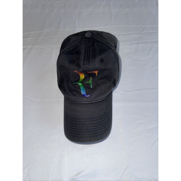 Nike Other - Nike Legacy91 RF Roger Federer 2016 US Open Black Iridescent Tennis Hat Cap